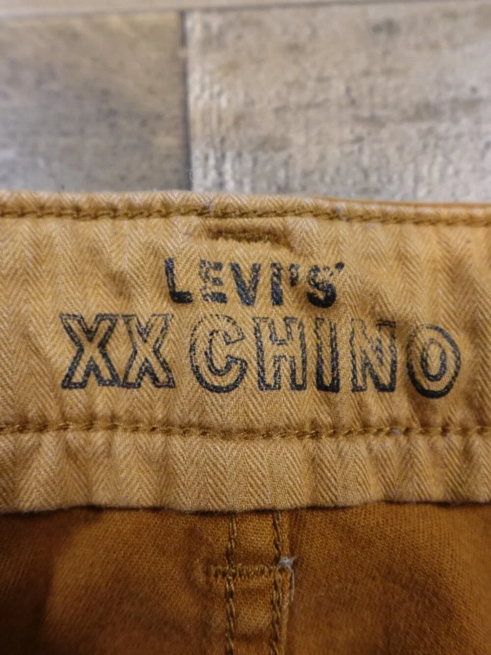 Levi’s XX Chino Standard Taper Pants Men’s 31x30 Brown Stretch Casual
